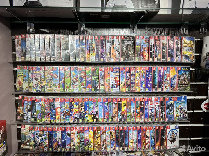 Игры для nintendo switch катриджи