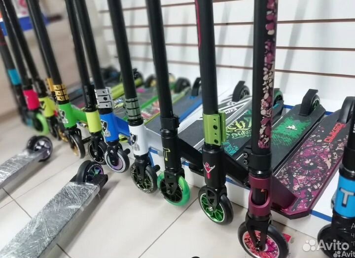 Самокаты детские, взрослые, трюковые