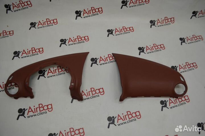 Торпедо панель приборов Opel Corsa(красная)