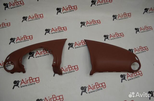 Торпедо панель приборов Opel Corsa(красная)