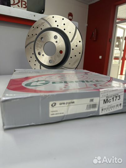 Перфорированные диски G-brake