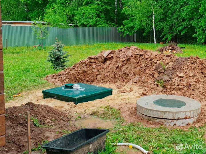 Автономная канализация Астра с установкой под ключ