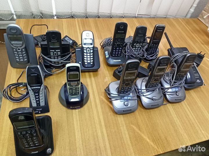 Радиотелефоны Panasonic, Siemens,LG, Texet, Voxtel