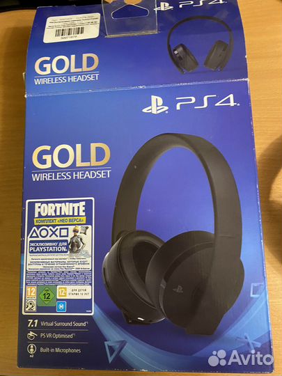 Беспроводные наушники sony playstation 4 и 5