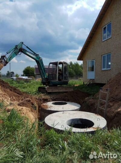 Септик под ключ. В цену все включено