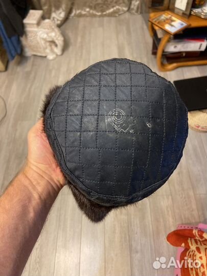 Мужская шапка норковая 56р