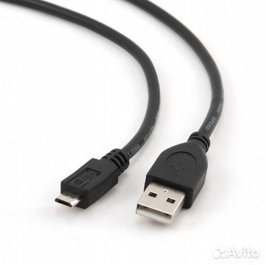 Кабель USB2.0 тип А(m) -microB(5P) 0.5м #264221