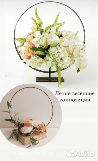 Основа для композиций круглая