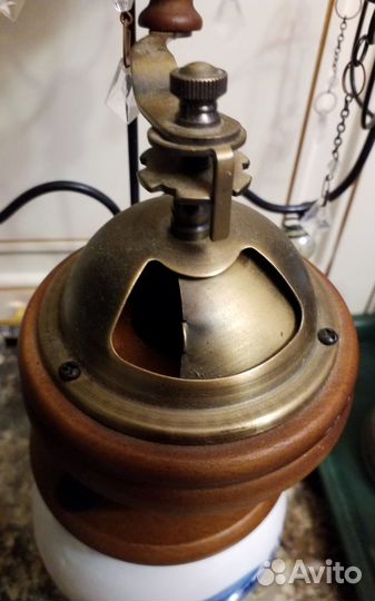 Ручная кофемолка гжель редкий вариант