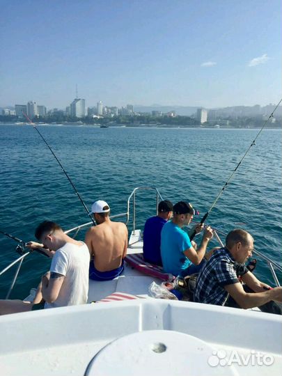 Морская рыбалка на катере / яхте