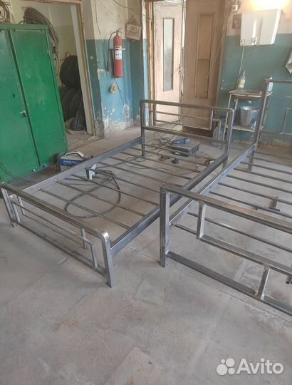 Кровать в стиле «лофт» металлическая 160х200