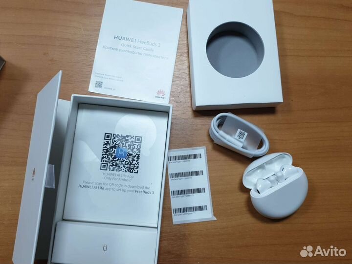 Беспроводные наушники huawei freebuds 3