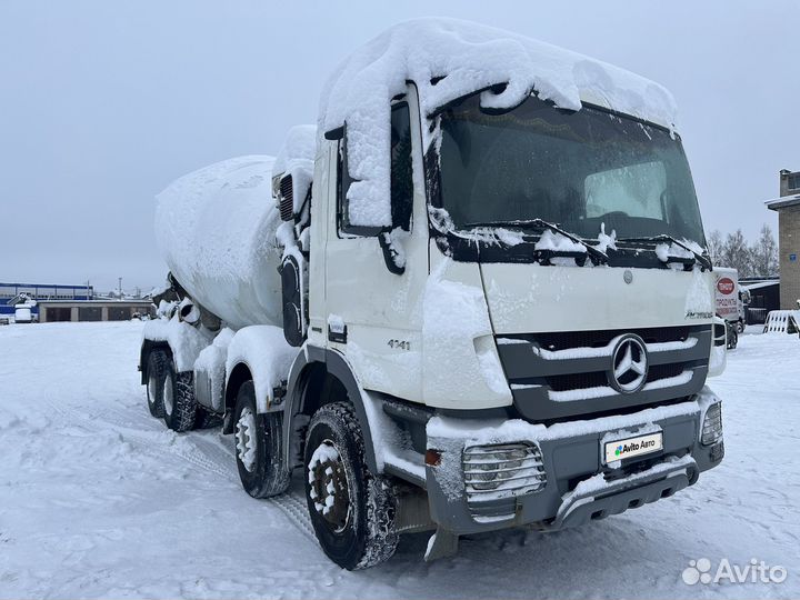 Автобетоносмеситель Mercedes-Benz Actros 4141B, 2013