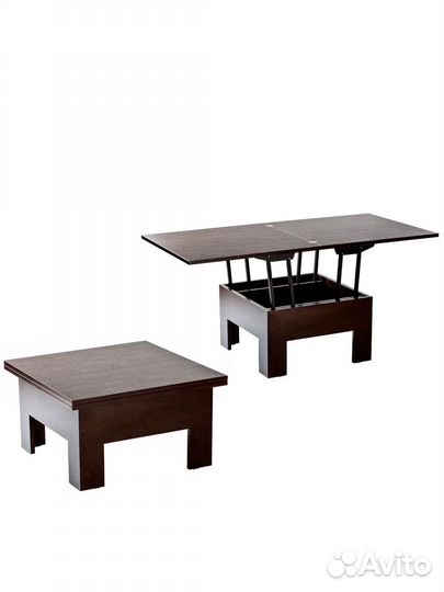 Стол трансформер журнальный обеденный