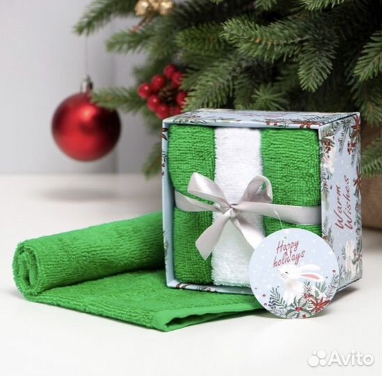 Набор детских полотенец 30х30