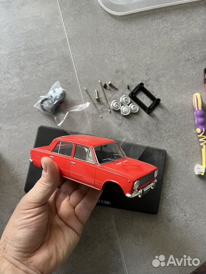 Модель 1/24 ваз 2101 ашет hachette