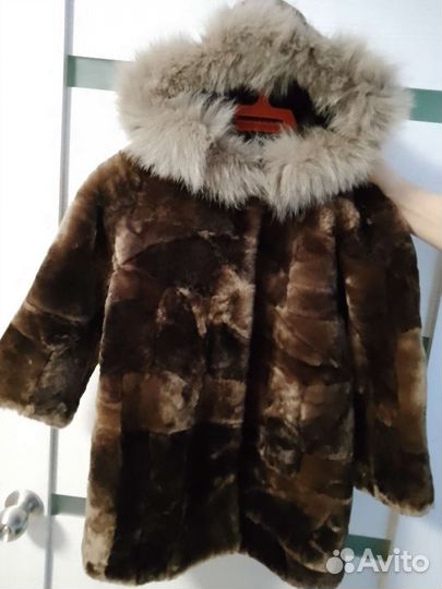 Шуба мутоновая на девочку