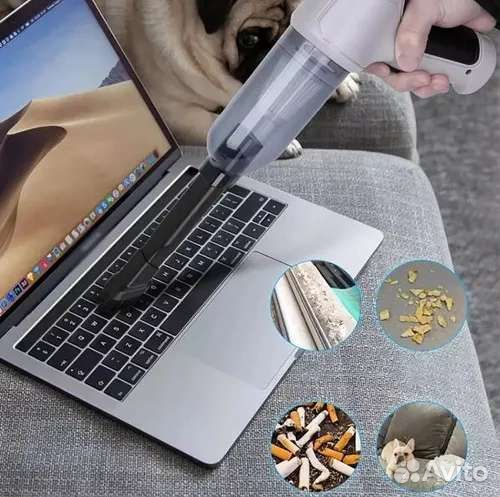 Портативный пылесос автомобильный выдув вдув