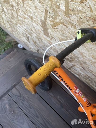 Беговел btwin 10” с тормозом декатлон