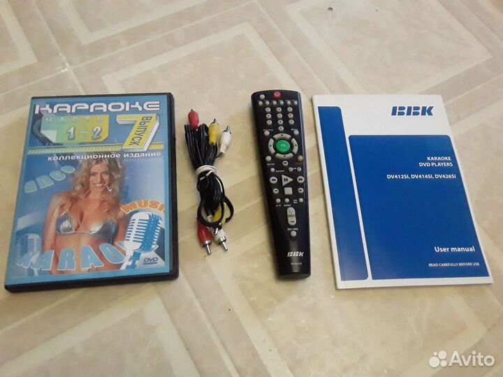 DVD плеер с новым микрофоном