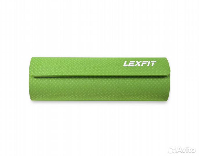 Коврик lexfit зелен. 1см, lkem-3039A-1