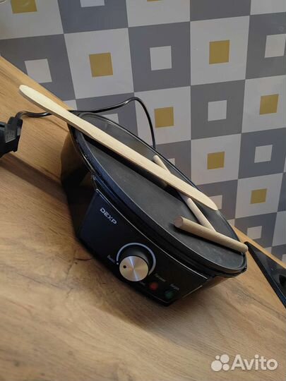 Блинница электрическая, гриль, большая