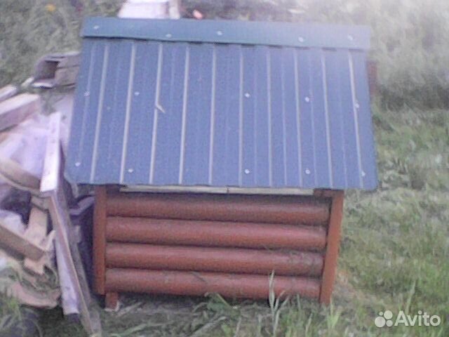 Собачья будка утепленная