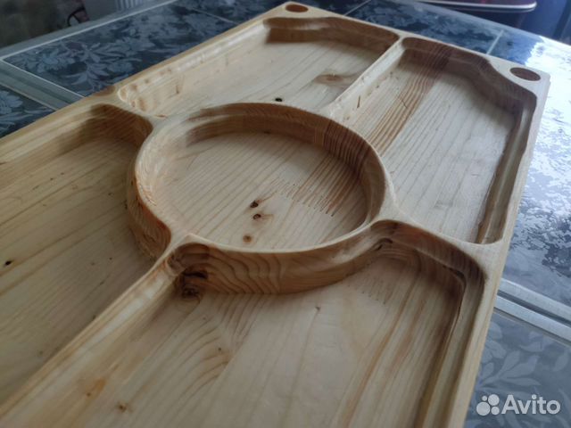 Менажница деревянная/поднос/ подарок ручная работа