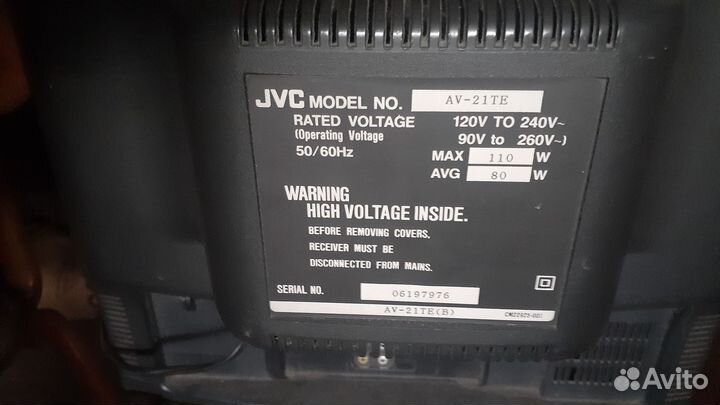 Телевизор JVC, б/у