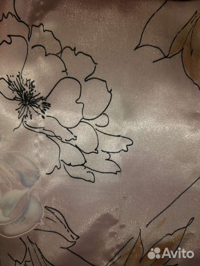 Шелковый халат