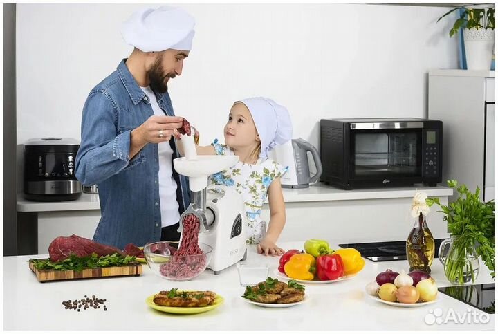 Мясорубка «Аксион» Электронная Панель 2000Вт