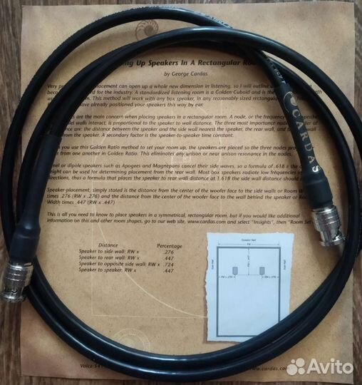 Cardas Audio High Speed Data 1,5 m