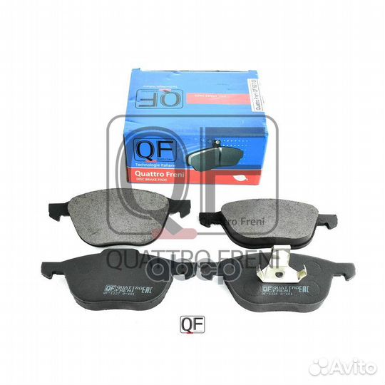 Колодки тормозные дисковые к-т QF62700 quattro