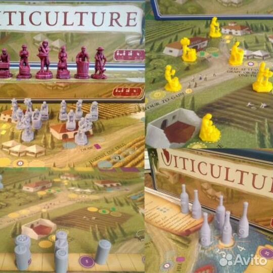 Набор миниатюр для настольной игры Виноделие