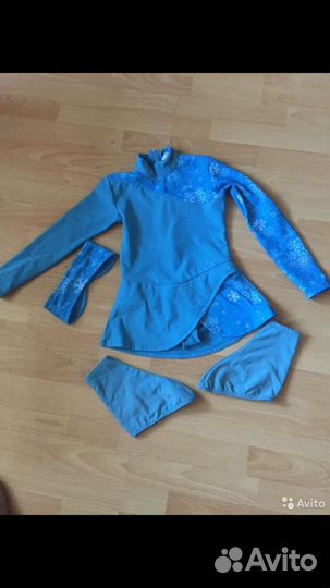 Платье комплект фигурное катание 140