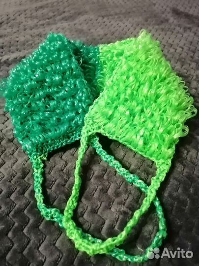 Мочалка ручной работы
