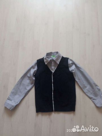 Рубашка с жилеткой