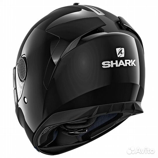 Мотошлем Shark spartan 1.2 blank Black 2023