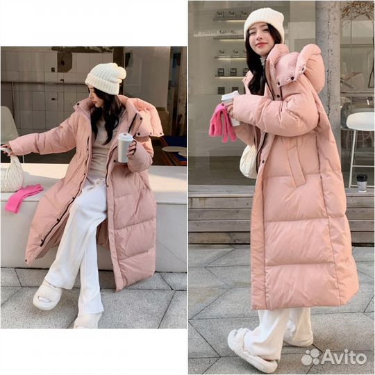 Пуховики новые зимние