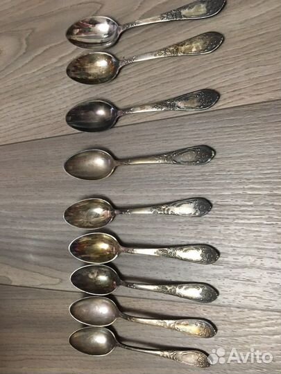 Мельхиор ложки мнц