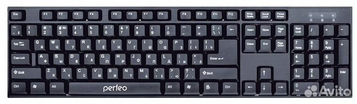 Клавиатура PF-3208-WL cheap, б/пров, 58489