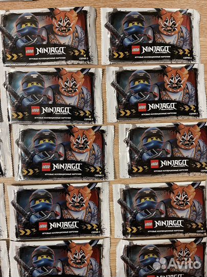 Игровые карточки Ninjago стартовые наборы
