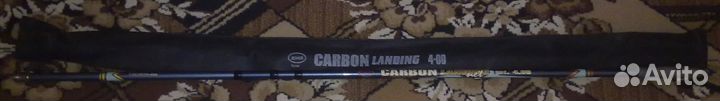 Удилище телескопическое carbon landing NET 4 м