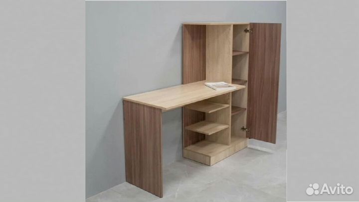 Компьютерный стол Квартет 6 крафт