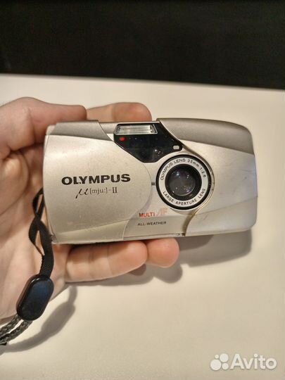 Пленочный фотоаппарат olympus mju ii