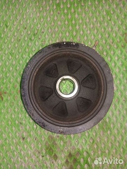 Шкив коленвала nissan QG18DD QG18DE