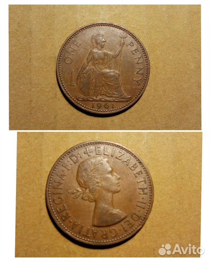 Старинные монеты Англии