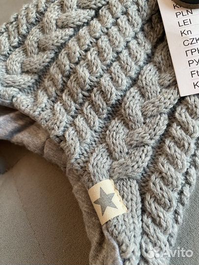 Шапка для новорожденных 3 месяца