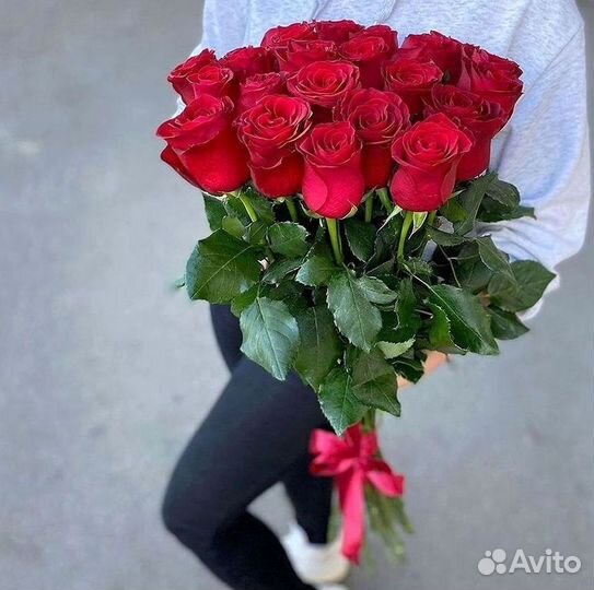 Высокие розы Букеты с доставкой