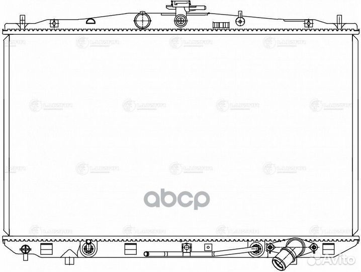 Радиатор охл. для а.м Lexus RX 270 09- LRc 197